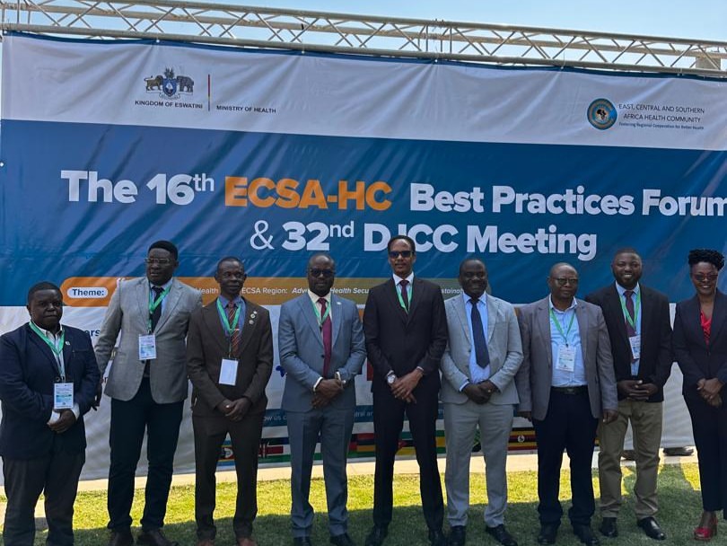 MUHAS–THPS Delegation Strengthens Regional Partnerships at ECSA-HC Conference in Eswatini