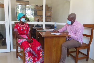 Gender Based Violence consultation at Bagaoyo District Hospital